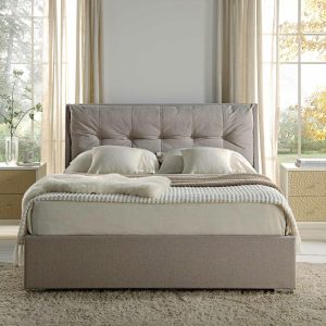 Hadley Stone Fabric Ottoman Storage Bed Bed Frames