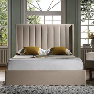 Wilton Champagne Velvet Ottoman Storage Bed Bed Frames